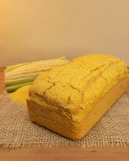 Pão integral de milho da Pólen