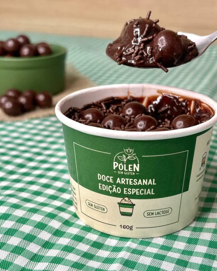 Brigadeiro Crocante, Pólen Sem Glúten